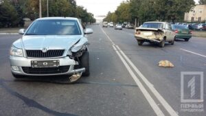 фото http://1tv.kr.ua, ДТП "ВАЗ" и "Skoda"