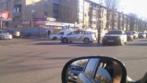 ДТП на углу пр. Слобожанского и Калиновой