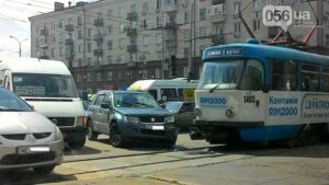 фото 056, ДТП трамвай и внедорожник