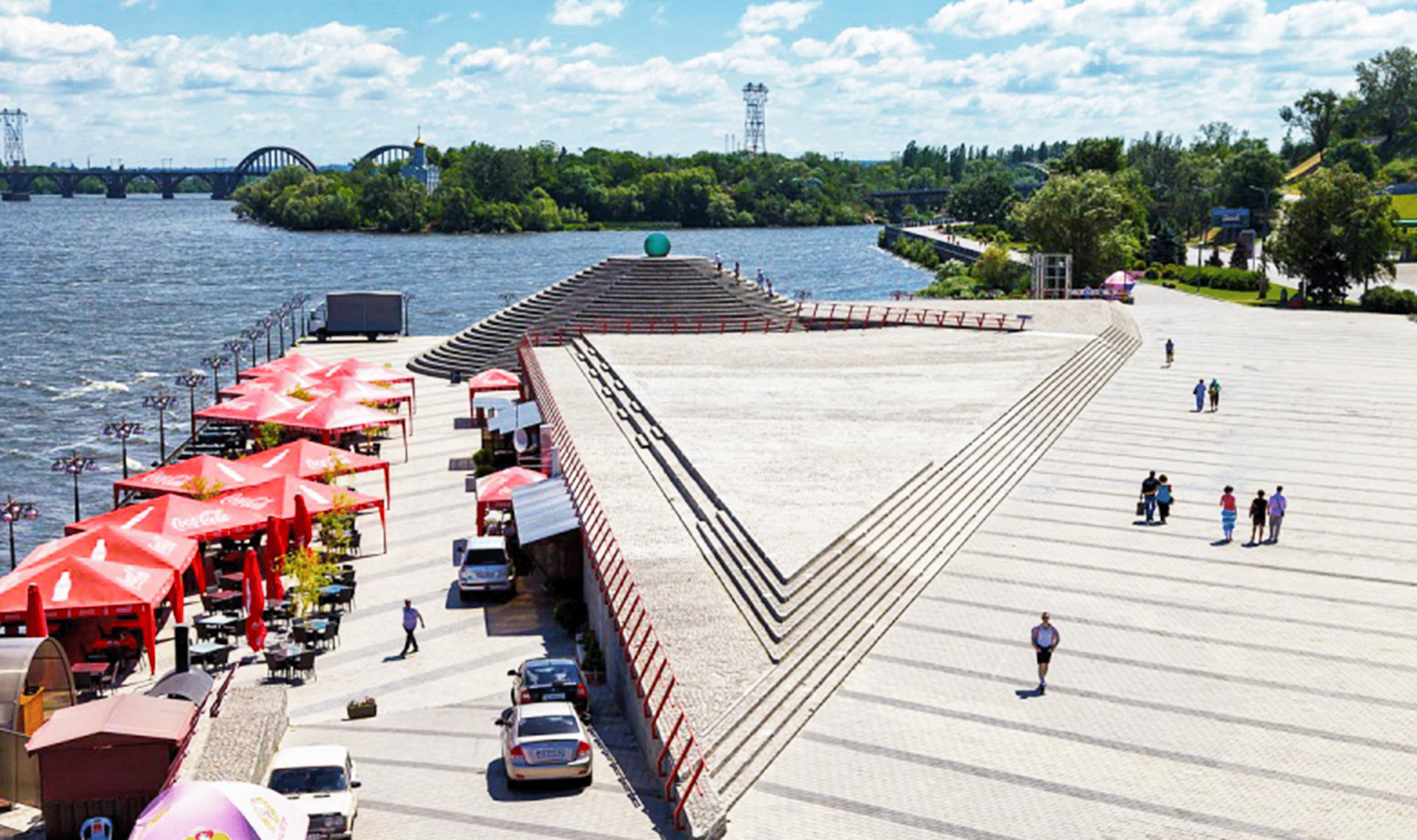 Днепр набережная