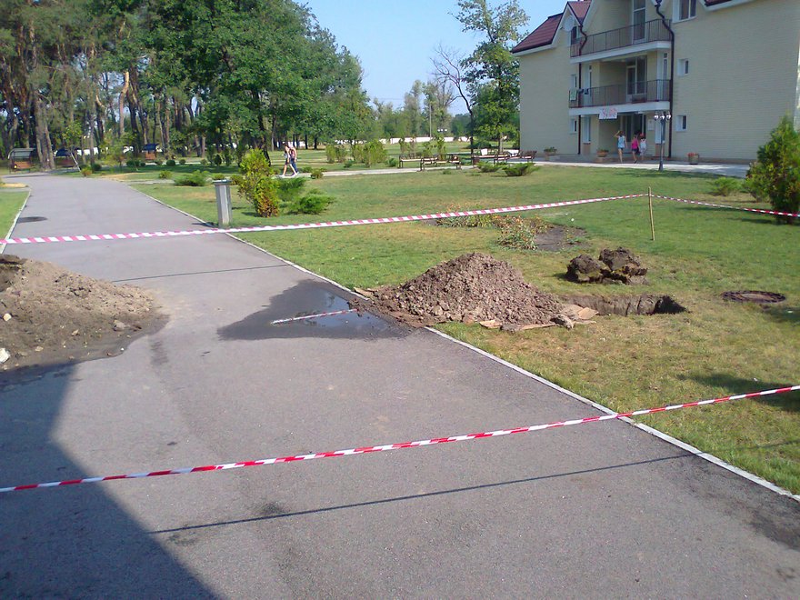 фото УЗЭ, реконструкция детского лагеря