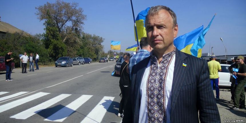 глава Генической райадминистрации Александр Воробьёв