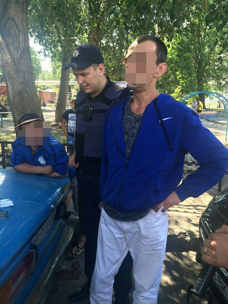 задержать грабителя в Днепре, фото полиции