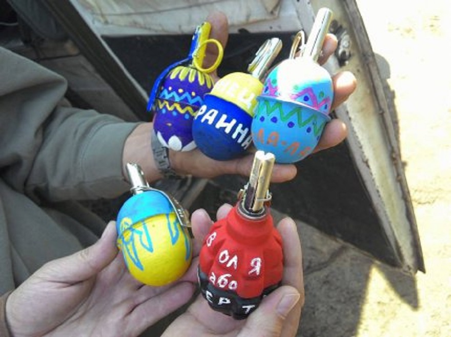 гранаты в рейсовой автобусе, фото УПД ГУНП