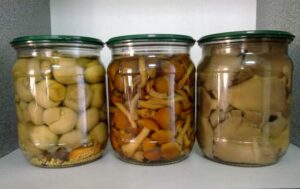 консервированные грибы