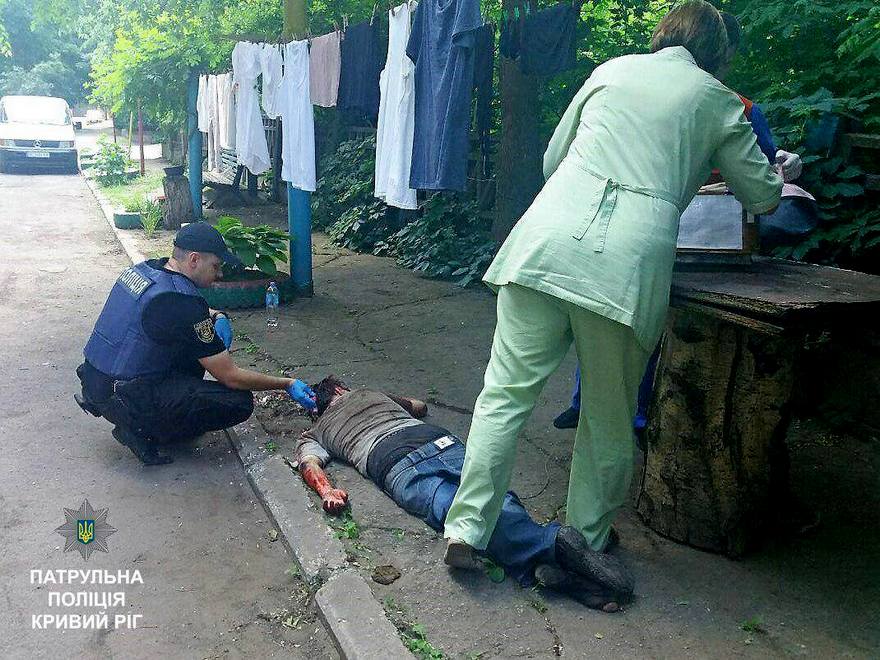 гвоздь в голове, фото полиции