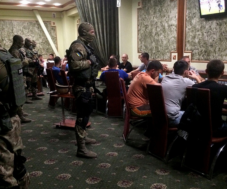 фото ГУНП, подпольный карточный клуб