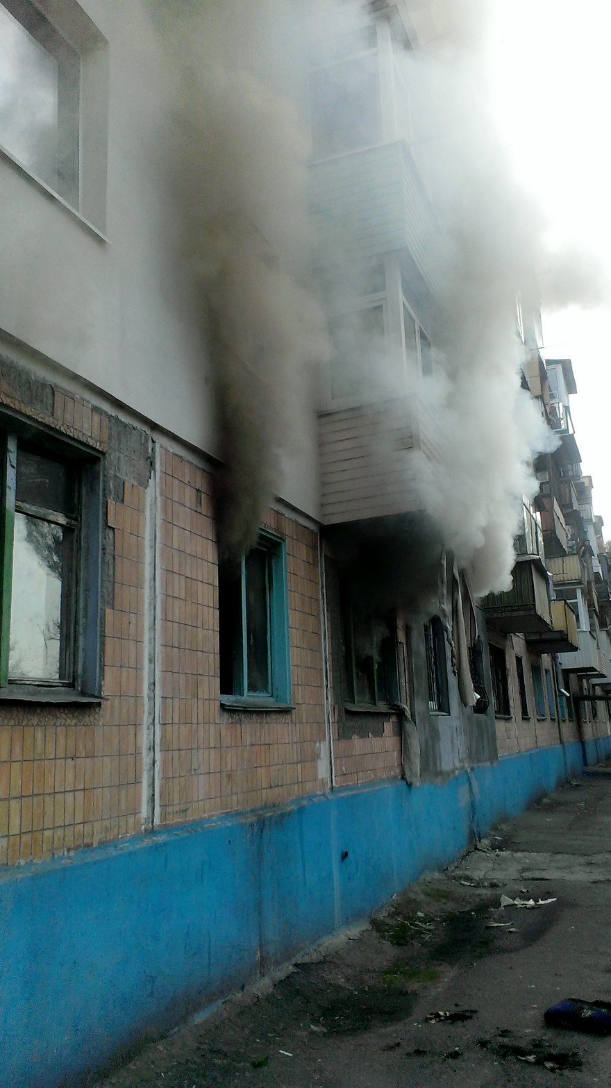 пожар в квартире