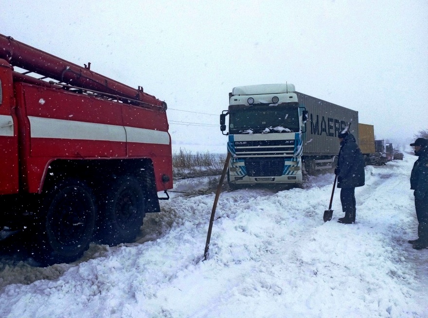 грузовик, фото ГСЧС