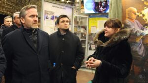 Министр иностранных дел Украины Павел Климкин и министр иностранных дел Королевства Дания Андерс Самуэльсен