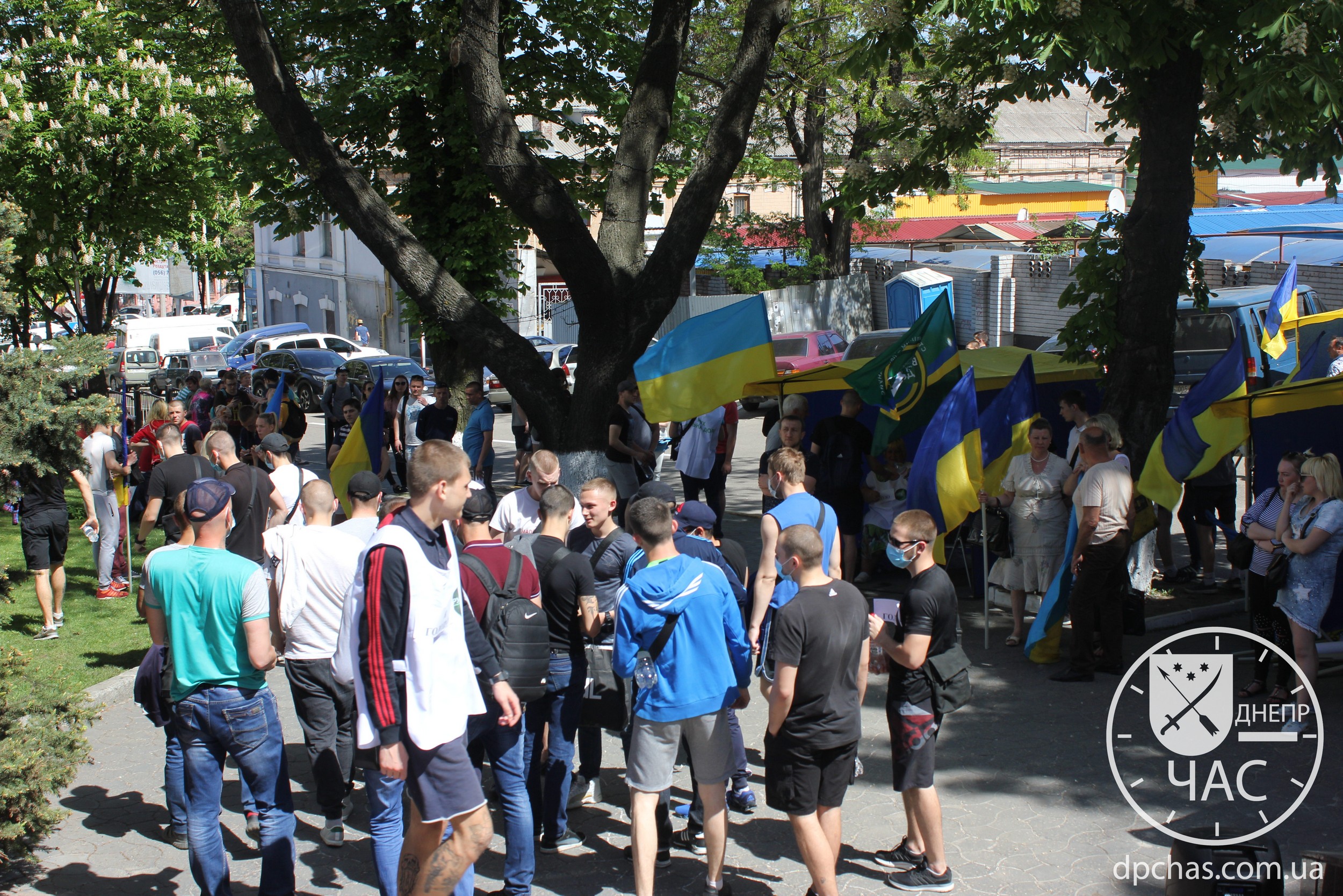 Митинг у Нацполиции