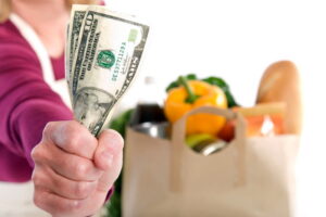 деньги, продукты