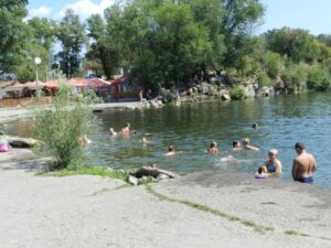 карьер, человек, Кривой Рог
