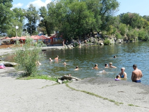 карьер, человек, Кривой Рог