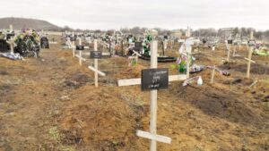 В Донецке найдено кладбище ополченцев (фото, видео)