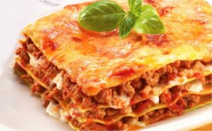 Лазанья с мясной начинкой