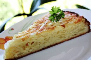 Ленивый пирог с капустой