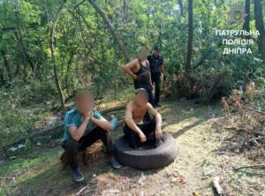 фото полиции, задержание браконьеров в лесу