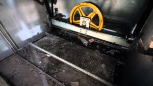 пожар в шахте лифта