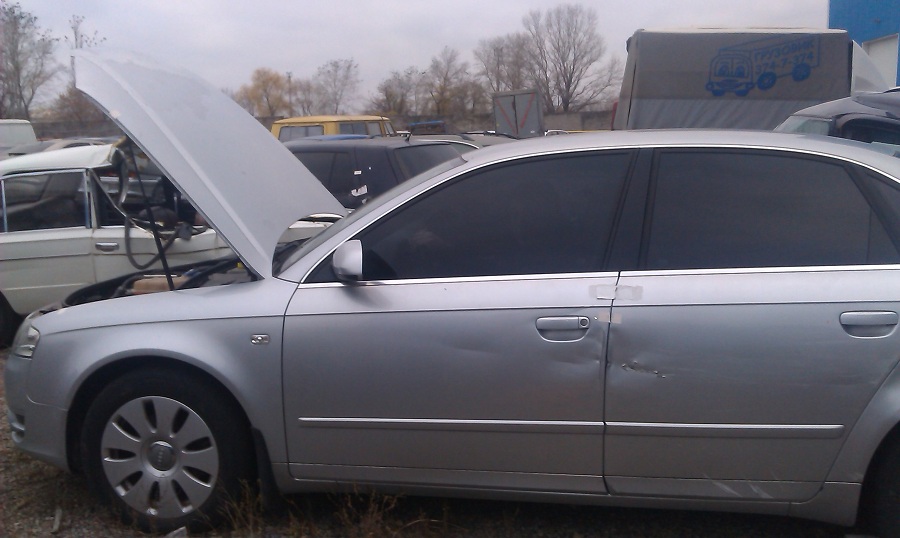 AUDI А4 со штрафплощадки на продажу