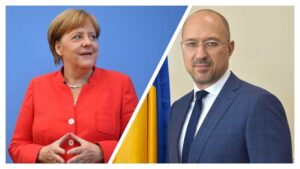 Меркель обсудила ситуацию на Донбассе с Премьер-министром Украины