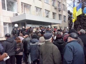 В центре Днепра тысяча людей  пришли на митинг памяти (фото)