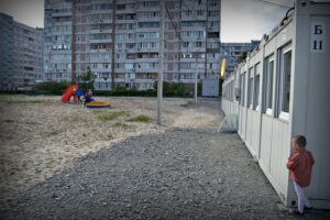 Модульный городок для переселенцев