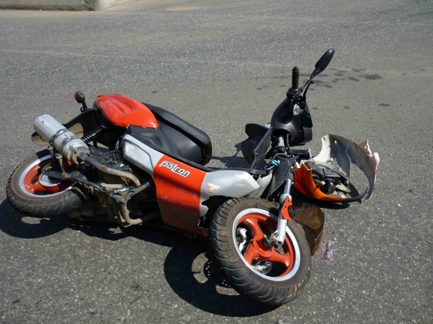 ДТП мопед, фото из открытых источников