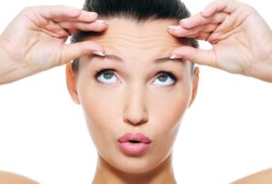 морщины на лбу