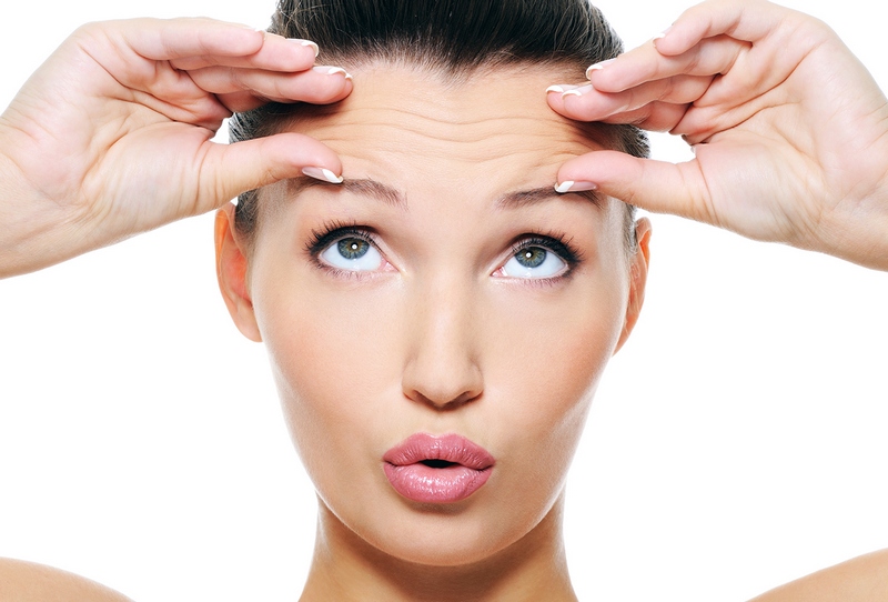 морщины на лбу