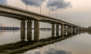 Кайдакский мост в Днепре, фото a.gorod.dp.ua
