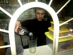 продажа спиртного без лицензии