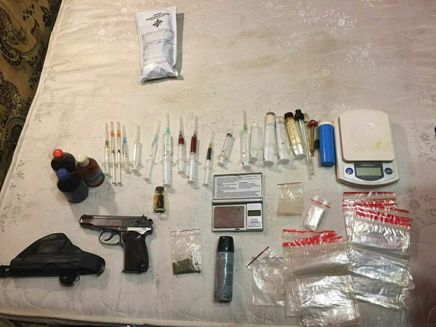 наркотики, фото полиции