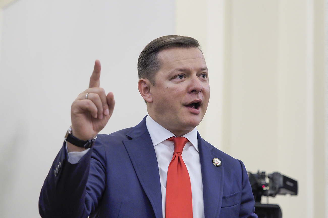 Ляшко ворвался на заседание правительства