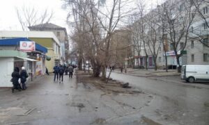 улица Новокрымская после зачистки. Фото: Олег Чистопольцев