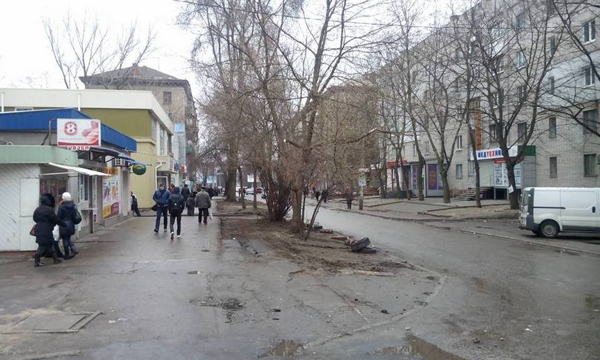 улица Новокрымская после зачистки. Фото: Олег Чистопольцев