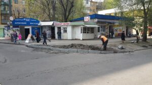Новокрымскую начали облагораживать. Фото: Facebook/Рома Нюнин