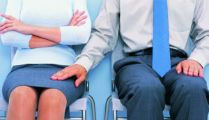 Домогательства на работе