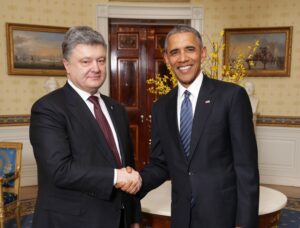 Обама и Порошенко
