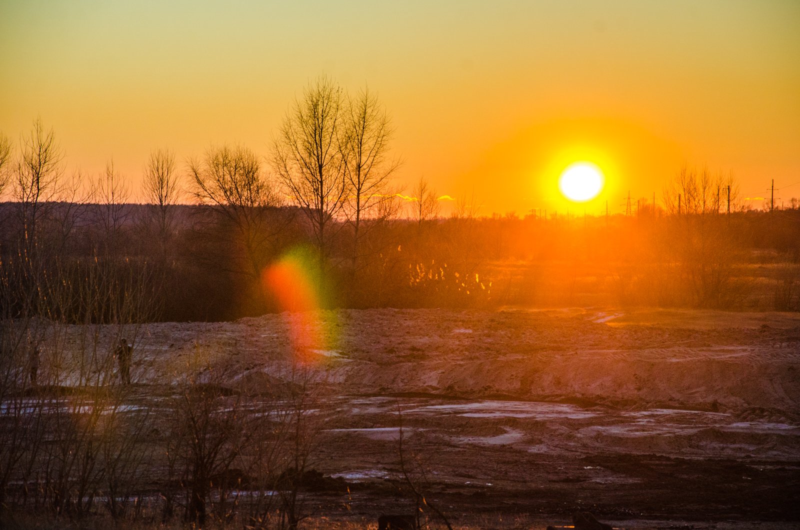 восстановили пересохшее озеро