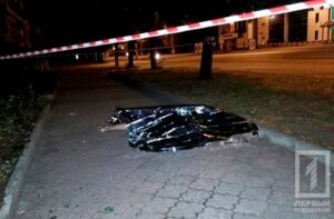 фото http://1tv.kr.ua, мужчина выпрыгнул из окна