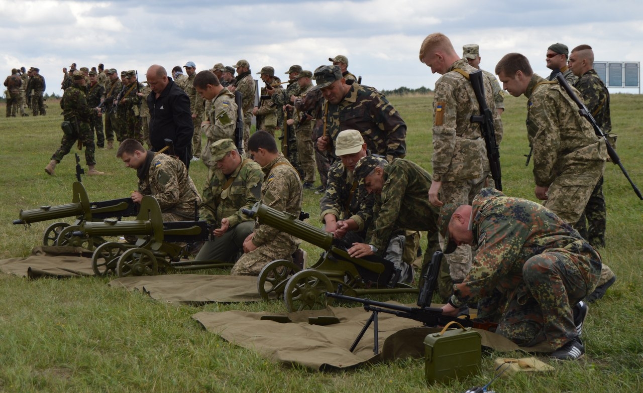 Военные сборы в Украине