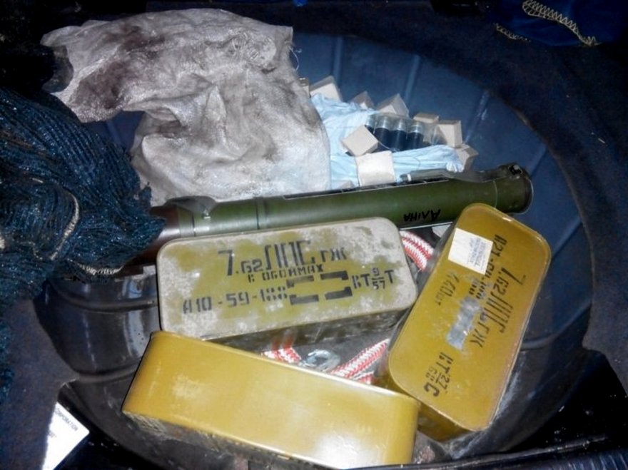 оружие на блокпосте, фото УПД ГУНП