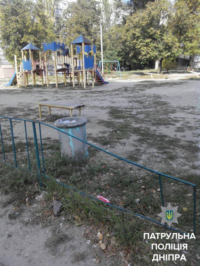 площадка, фото полиции