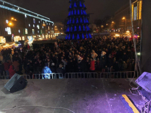 Понад 7 тисяч дніпрян зустріли новий рік