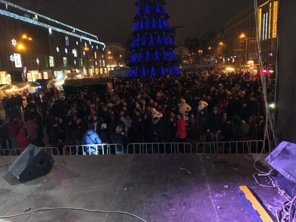 Понад 7 тисяч дніпрян зустріли новий рік