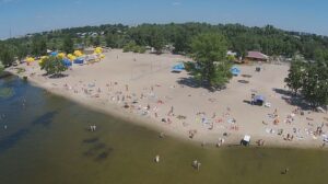 пляжи Днепра