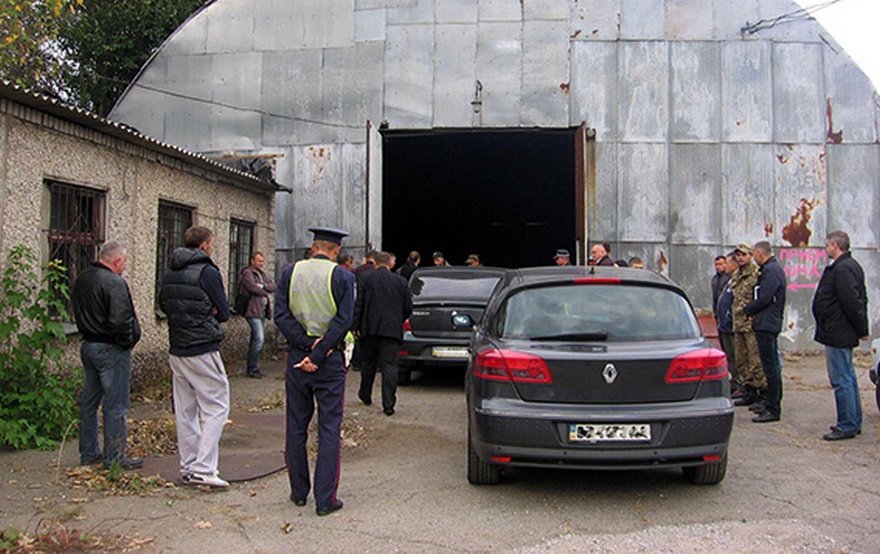 фото ГУНП, незаконный пункт приема металла