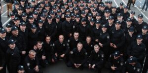 В Днепропетровске появились копы на велосипедах