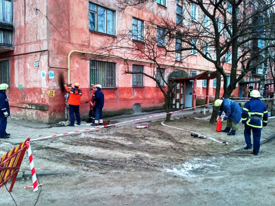 пожар трубы, фото ГСЧС